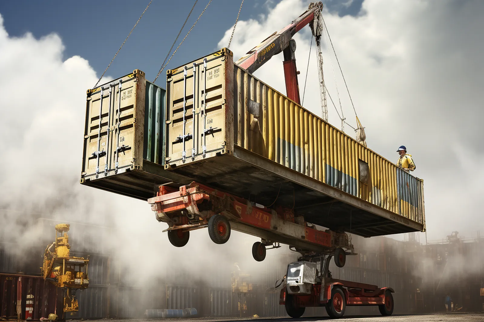 Break bulk movements — non-containerised cargo at a shipping port