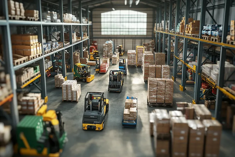 Warehousing and distribution — modern warehouse logistics operations
